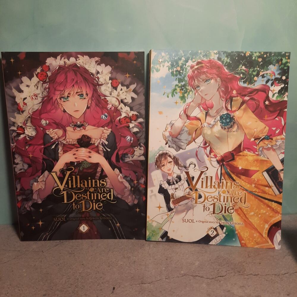 📚 Villains are Destined to Die Vol. 1-2 Official English Manga Bundle